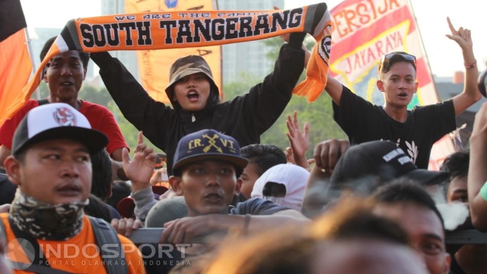 The Jakmania Copyright: &copy; Herry Ibrahim/INDOSPORT